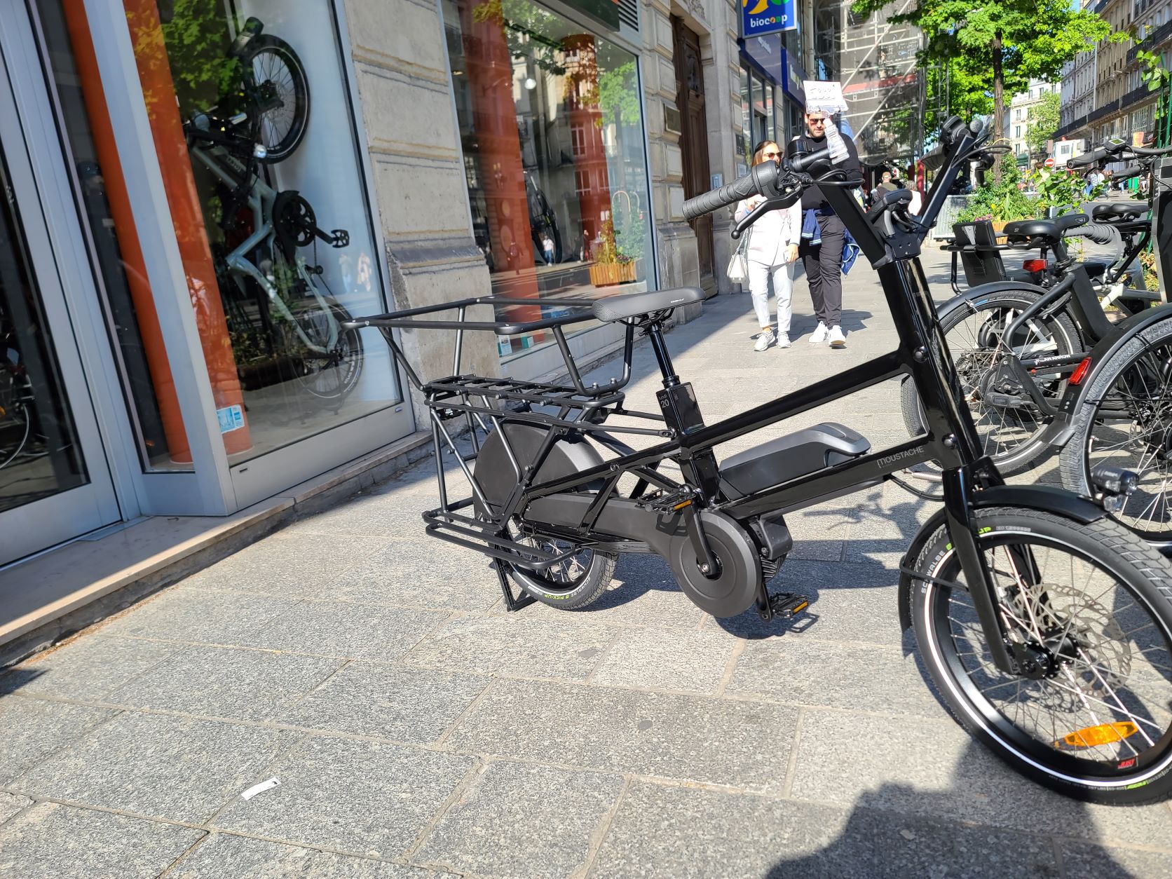 Vélo cargo longtail Moustache