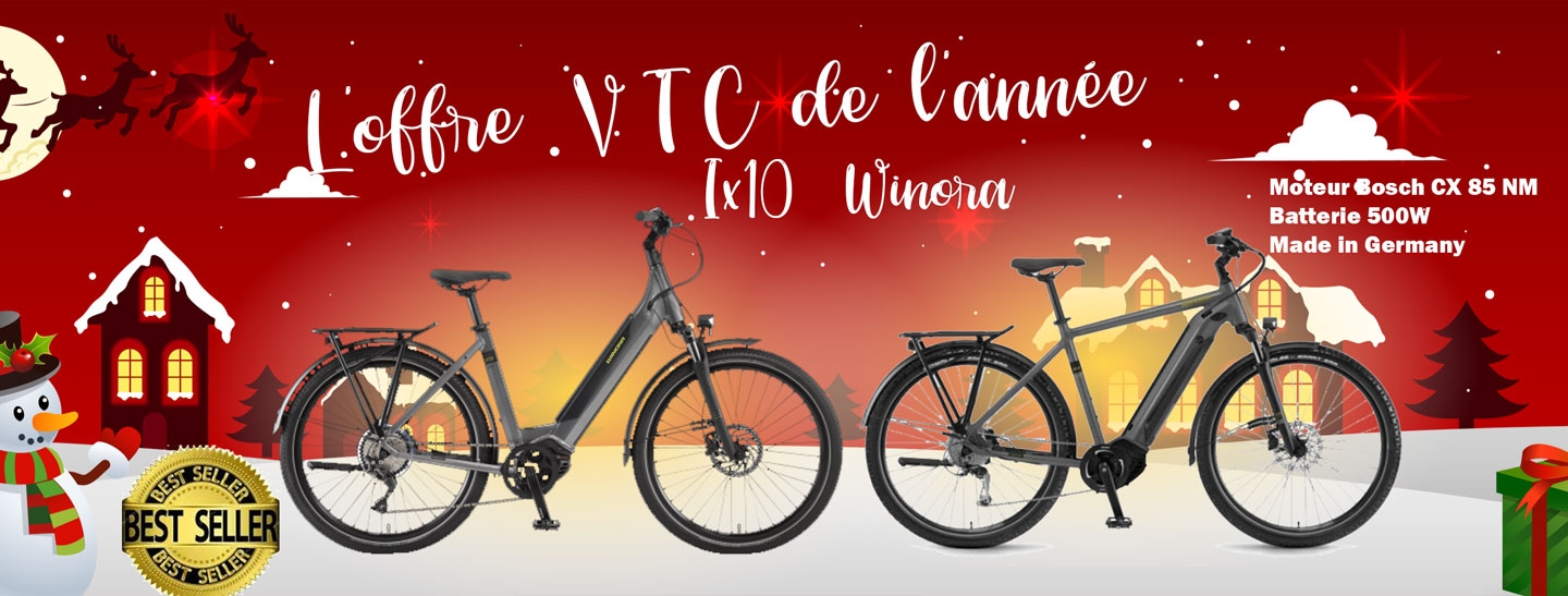Vélos électriques VTC