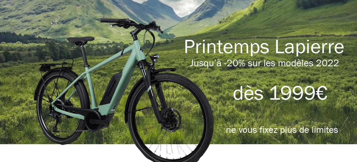 Offre Lapierre du printemps