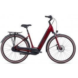 Vélo électrique Supreme Hybrid Pro 500  red´n´black 2022 Easy Entry CUBE, Vélo électrique Cube, Veloactif