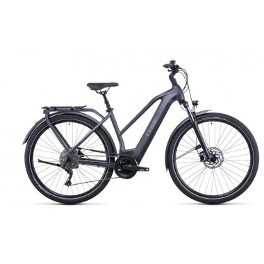 Vélo électrique Kathmandu Hybrid One 500 2022 grey´n´teak Trapèze CUBE | Veloactif