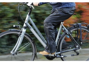 Basil Skane pantalon de pluie vélo hommes vert