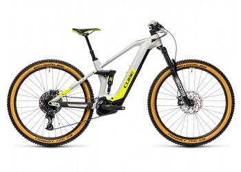 Vélo électrique Stéréo Hybrid 140 HPC Race 625 grey'n'yellow 2021 CUBE, Vélo électrique Cube, Veloactif
