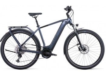 Vélo électrique Touring Hybrid Pro 500 metallicgrey´n´black 2022 diamant CUBE | Veloactif