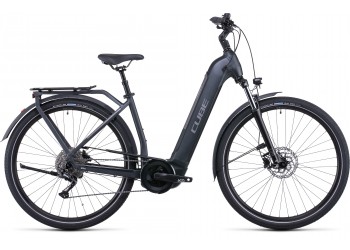 Vélo électrique Kathmandu Hybrid One 500 2022 grey´n´teak Easy Entry CUBE | Veloactif