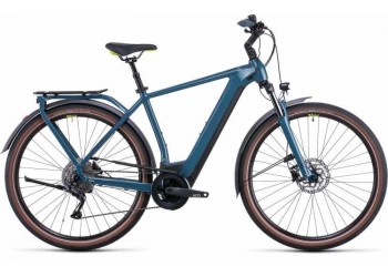 Vélo électrique Kathmandu Hybrid One 500 2022 teal´n´lime Diamant CUBE | Veloactif