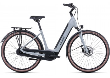 Vélo électrique Supreme Hybrid ONE 400 lunar´n´grey 2022 Easy Entry CUBE, Vélo électrique Cube, Veloactif