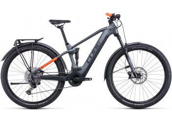 Vélo électrique Stereo Hybrid 120 Pro Allroad 625 2022 flashgrey n orange CUBE | Veloactif