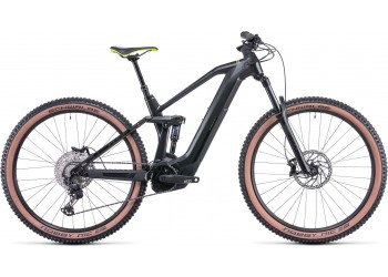 Vélo électrique Stereo Hybrid 140 HPC Race 625 grey'n'green 2022 CUBE | Veloactif