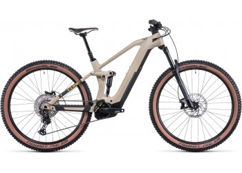 Vélo électrique Stéréo Hybrid 140 HPC Race 2022 desert´n´orange CUBE | Veloactif