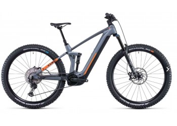 Vélo électrique Stereo Hybrid 140 HPC SL 750 29 flashgrey´n´orange 2022 CUBE | Veloactif