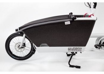 Bâche Box Cover pour cargo électrique URBAN ARROW Family, Accessoires Cargo Bike, Veloactif