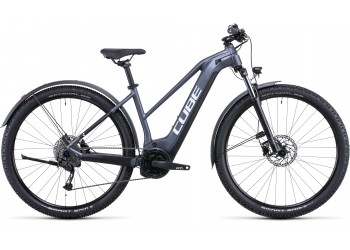 Vélo électrique Reaction Hybrid Performance 500 Allroad metallic grey n white 2022 Cadre Trapèze CUBE, Vélo électrique Cube, Veloactif