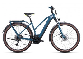 Vélo électrique Kathmandu Hybrid One 500 2022 teal´n´lime Trapèze CUBE, Vélo électrique Cube, Veloactif