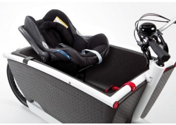Support Maxi Cosi pour vélo électrique biporteur URBAN ARROW Family, Accessoires Cargo Bike, Veloactif