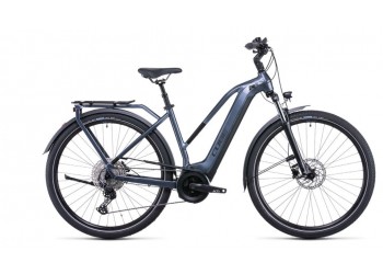 Vélo électrique Touring Hybrid Pro 500 metallicgrey´n´black 2022 trapèze CUBE, Vélo électrique Cube, Veloactif