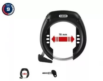 Antivol de cadre 5650L NR black OE ABUS, Des accessoires vélo électrique, Veloactif