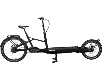 KETTLER Alu-Rad CARGOLINE HT 800 E-CA BELT black mat, Vélo électrique Winora, Veloactif