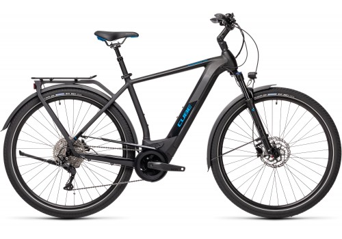 Vélo électrique Kathmandu Hybrid Pro 500 black`n`blue 2021 Cadre diamant CUBE, Vélo électrique Cube, Veloactif