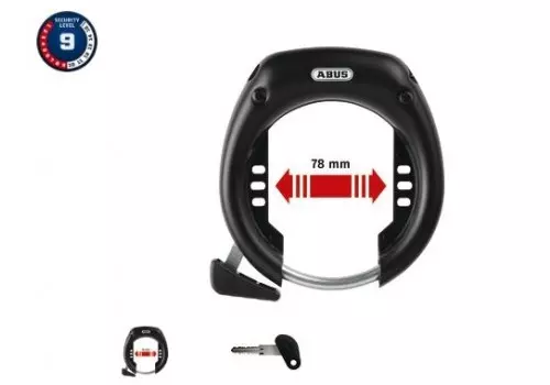 Antivol de cadre 5650L NR black OE ABUS, Des accessoires vélo électrique, Veloactif