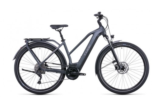 Vélo électrique Kathmandu Hybrid One 500 2022 grey´n´teak Trapèze CUBE, Vélo électrique Cube, Veloactif