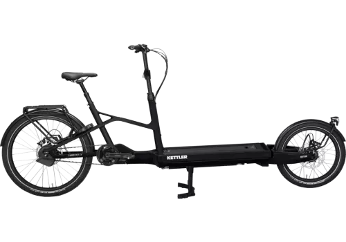KETTLER Alu-Rad CARGOLINE HT 800 E-CA BELT black mat, Vélo électrique Winora, Veloactif