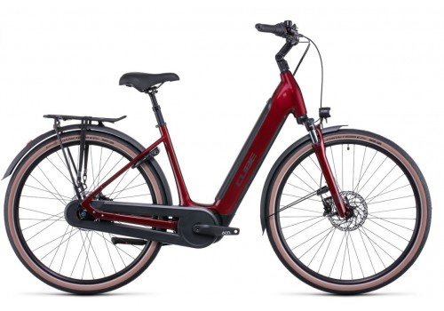 Vélo électrique Supreme Hybrid Pro 625 red´n´black 2022 Easy Entry CUBE, Vélo électrique Cube, Veloactif