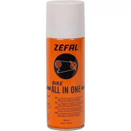 All in One Dégraissant Dégrippant Nettoyant et Lubrifiant ZEFAL, Outils Vélo, Veloactif