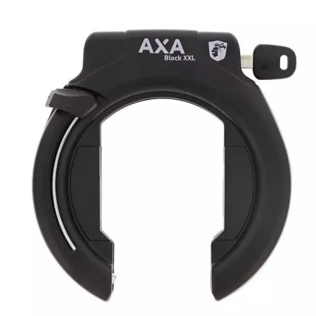 Antivol de cadre Axa Block XXL noir, clé non-amovible, Antivols, Veloactif