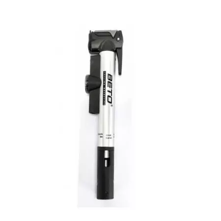 Mini Pompe Alu à Manomètre 8 bars - double Valves BETO, Autres accessoires, Veloactif