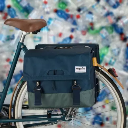 Sacoche vélo double 40L en matériau recyclé URBAN PROOF, Accessoires incontournables, Veloactif