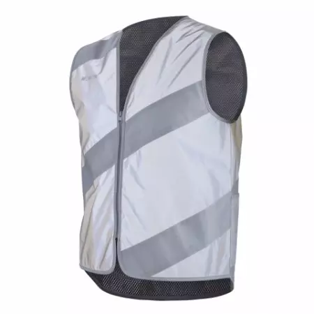 Gilet réfléchissant Roadie Full Reflectve WOWOW, Vêtements de Pluie, Veloactif