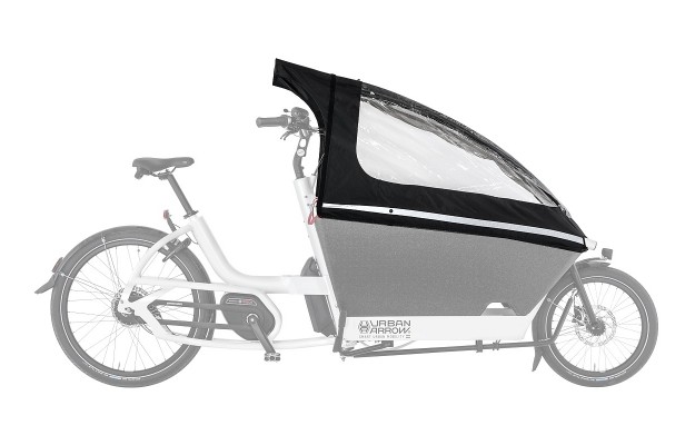 Tente de pluie pour vélo électrique biporteur URBAN ARROW Family, URBAN ARROW, Veloactif