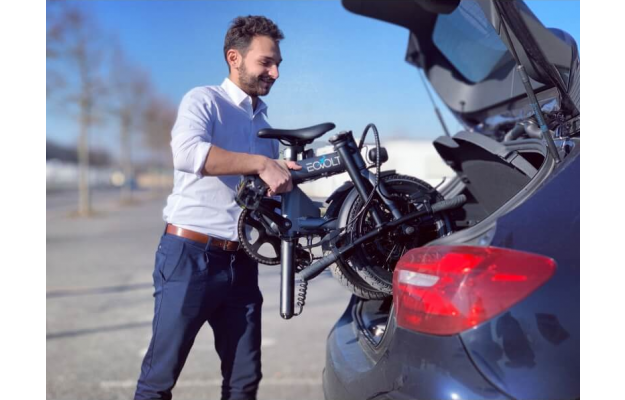 V lo lectrique pliant EOVOLT City 4speed Veloactif