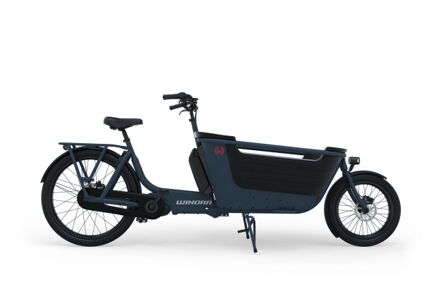 Vélo cargo électrique biporteur WINORA  F.U.B W.2 Navy Matt 2022, Vélo électrique , Veloactif