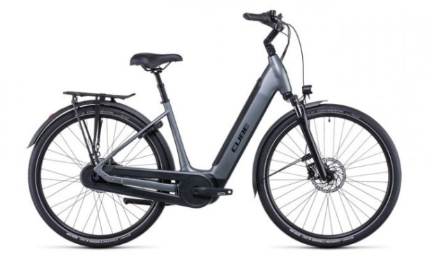 Vélo électrique Supreme Hybrid Pro 500 flashgrey´n´black 2022 Easy Entry CUBE, Vélo électrique Cube, Veloactif