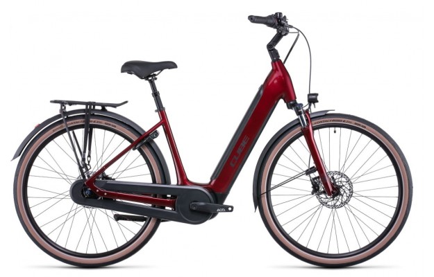 Vélo électrique Supreme Hybrid Pro 625 red´n´black 2022 Easy Entry CUBE, Vélo électrique Cube, Veloactif