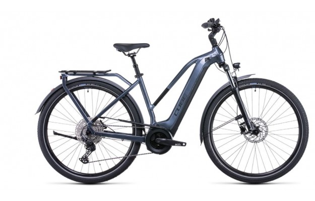 Vélo électrique Touring Hybrid Pro 500 metallicgrey´n´black 2022 trapèze CUBE, Vélo électrique Cube, Veloactif