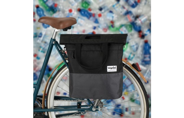 Sacoche vélo cabas tissu recyclé URBAN PROOF, Bagagerie, Veloactif