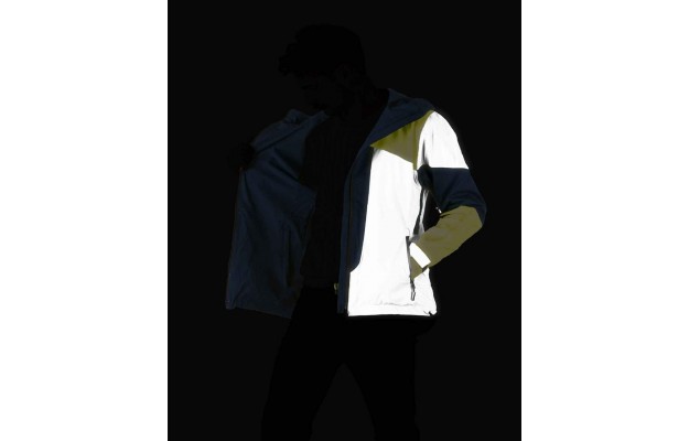 Veste best sale réfléchissante reversible